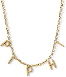 Name Necklace -  Pi Phi