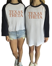 Baseball Shirt (TEXAS Design) -  Theta