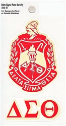 Delta Sigma Theta Crest Decal