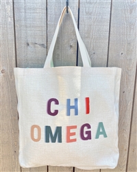 Little Birdie Tote - Chi Omega