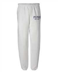 White Sweatpants (Classic Style) - Pi Phi