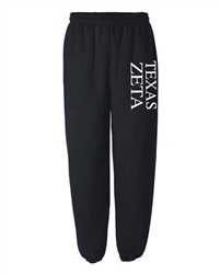 Navy Sweatpants (Texas) -Zeta