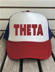 Theta Red-White-Blue Trucker