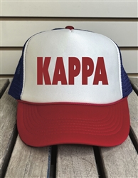 Kappa Red-White-Blue Trucker