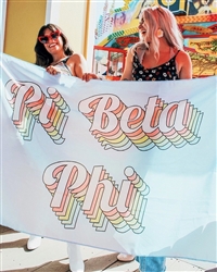 Retro Flag - Pi Bet Phi