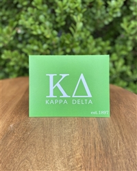 Kappa Delta Notecards