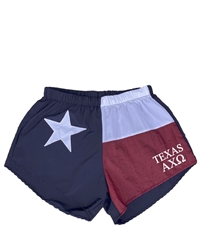 TEXAS- Texas Flag Shorts - Alpha Chi