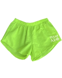 TEXAS- Green Shorts - AEPhi