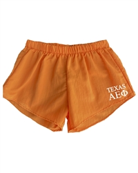 TEXAS- Orange Shorts - AEPhi