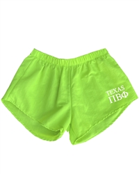 TEXAS- Green Shorts - Pi Phi