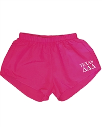 TEXAS- Pink Shorts - Tri Delta