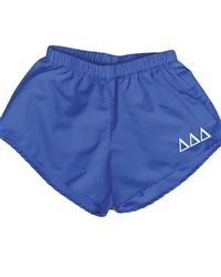 Blue Sorority Shorts - Tri Delta