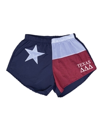 TEXAS- Texas Flag Shorts - Tri Delta