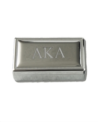 Silver Pin Box - Alpha Kappa Alpha