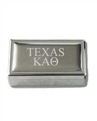 TEXAS Silver Pin Box - Theta