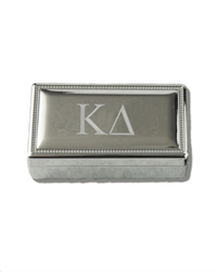 Silver Pin Box - Kappa Delta