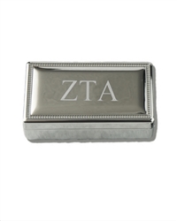 Silver Pin Box - Zeta