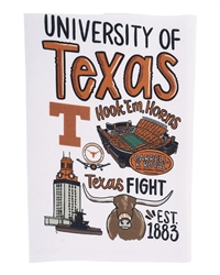 University of Texas Tea Towel