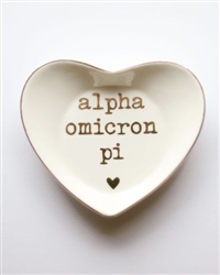 Sorority Ring Dish - Alpha Omicron Pi