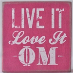 Wooden Plaque for Phi Mu