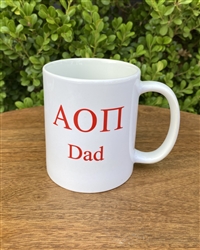 Alpha Omicron Pi Sorority Dad Coffee Mug