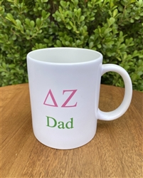Delta Zeta Sorority Dad Coffee Mug