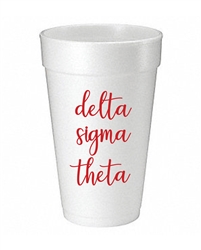 Styrofoam Cups - Delta Sigma Theta