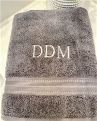 Custom Dark Gray Towel - TNR Straight -Dark Gray