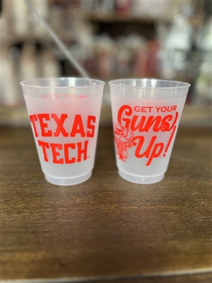Flex Cups - Tech Guns Up-Red