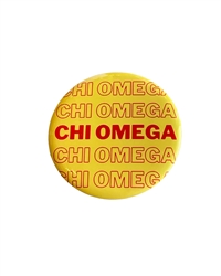 Chi O Stacked Pin (2.25 inch)