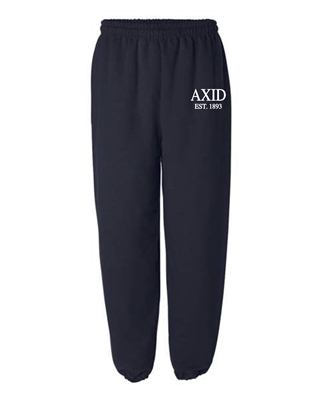 Navy Sweatpants (Classic Style) - AXiD