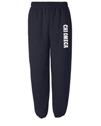 Navy Sweatpants (Retro Style)  -Chi Omega