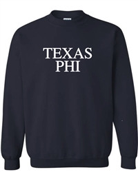Navy Sweatshirt (Texas) - AEPhi