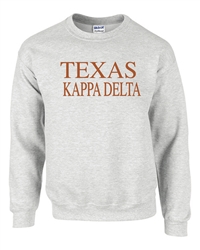 Grey Sweatshirt (Texas) - KD