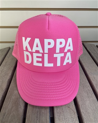 Kappa Delta All Pink Trucker