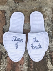 Sister of the Bride Slippers