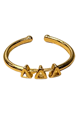 Gold Ring - Tri Delta