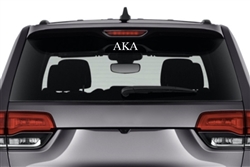 Alpha Kappa Alpha Sorority Car Decal