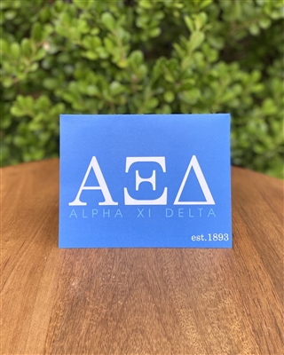 Alpha Xi Delta Notecards