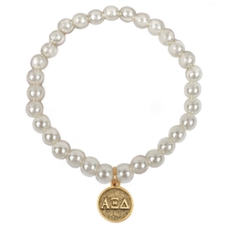 Pearl Bracelet - Alpha Xi Delta