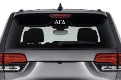 Alpha Gamma Delta Sorority Car Decal