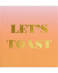 Let's Toast Napkins