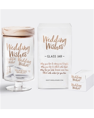 Wedding Wishes Jar (in store only)