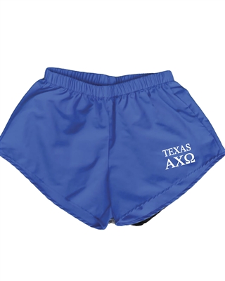 TEXAS- Blue Shorts - Alpha Chi