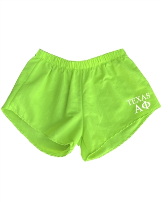 TEXAS- Green Shorts - Alpha Phi