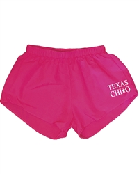 TEXAS- Pink Shorts - Chi O