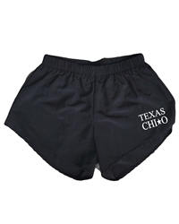 TEXAS- Black Shorts - Chi O