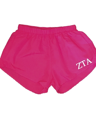 Pink Sorority Shorts - Zeta