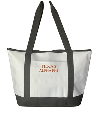 White & Black Cooler (Texas)  -Alpha Phi