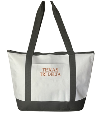 White & Black Cooler (Texas)  -Tri Delta